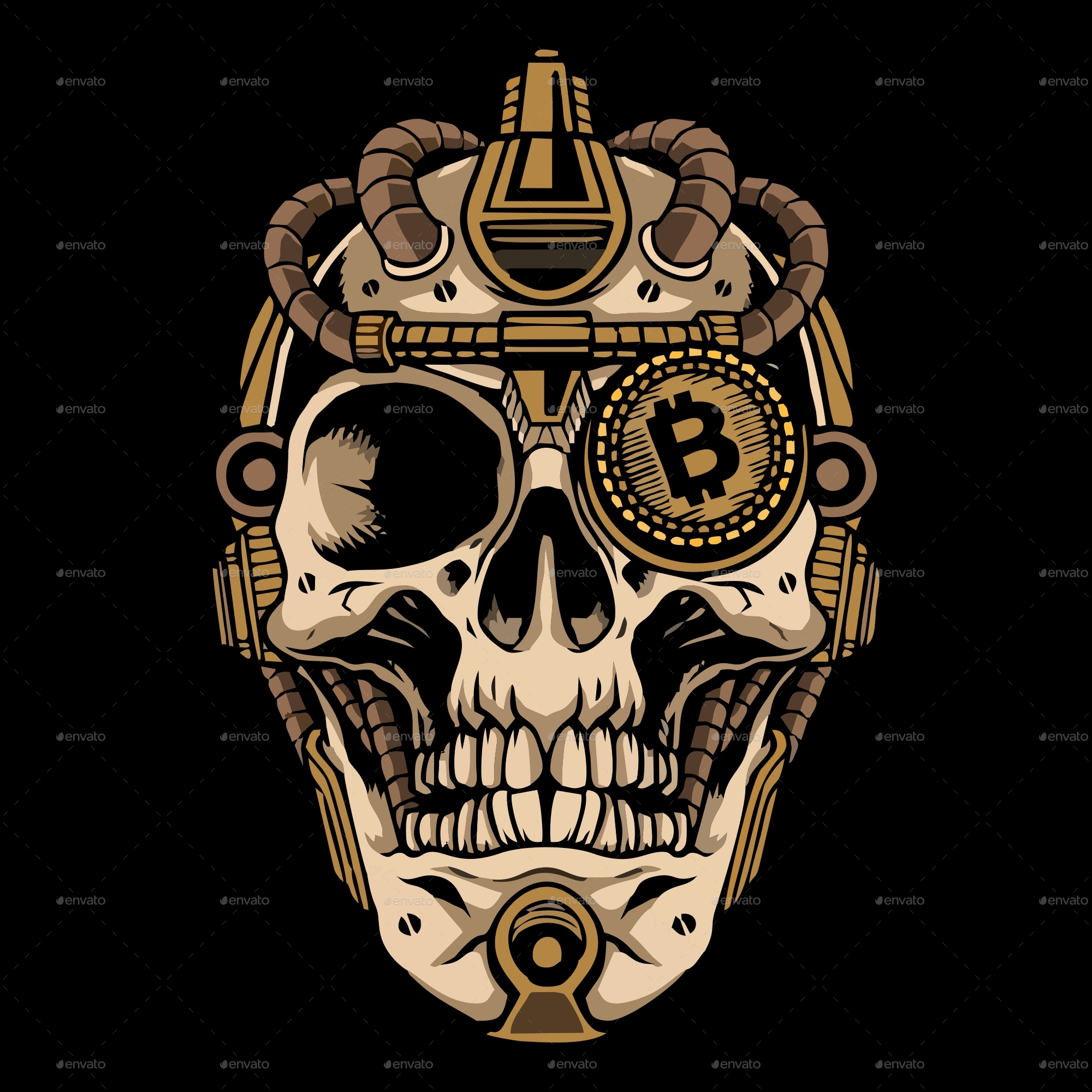 crypto skull